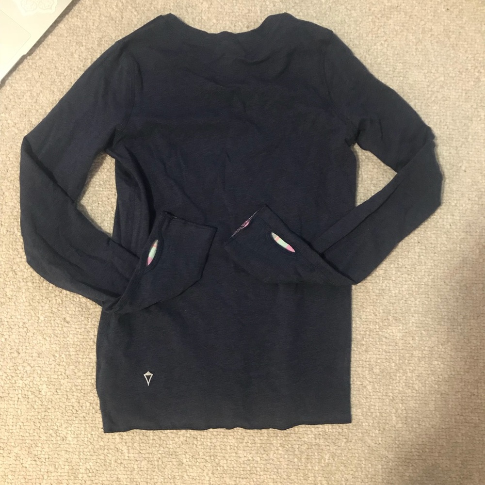 NWOT Ivivva Girls Size 12 Reversible Long Sleeve